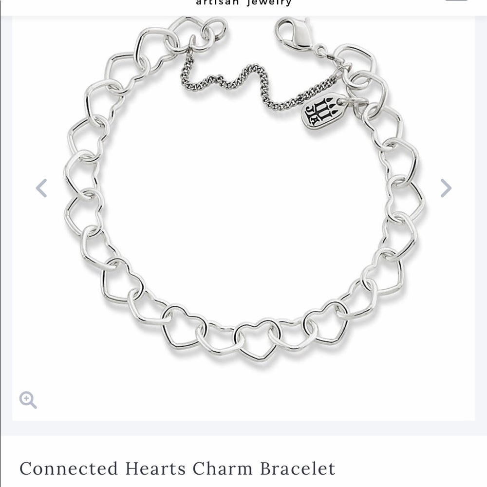 Connected Hearts Charm Bracelet James Avery